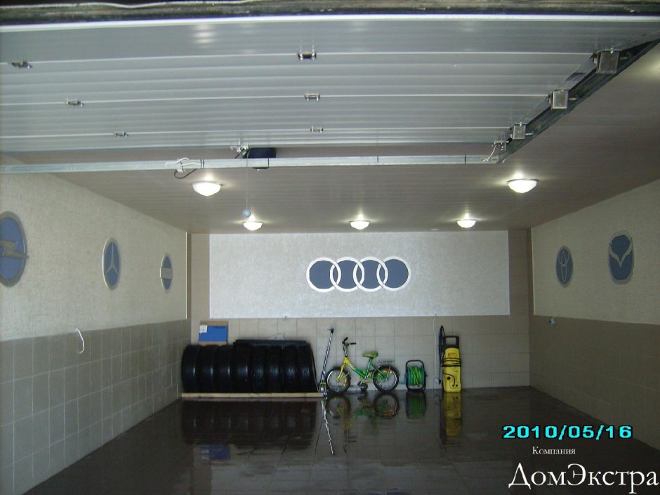 Декоративная отделка гаража