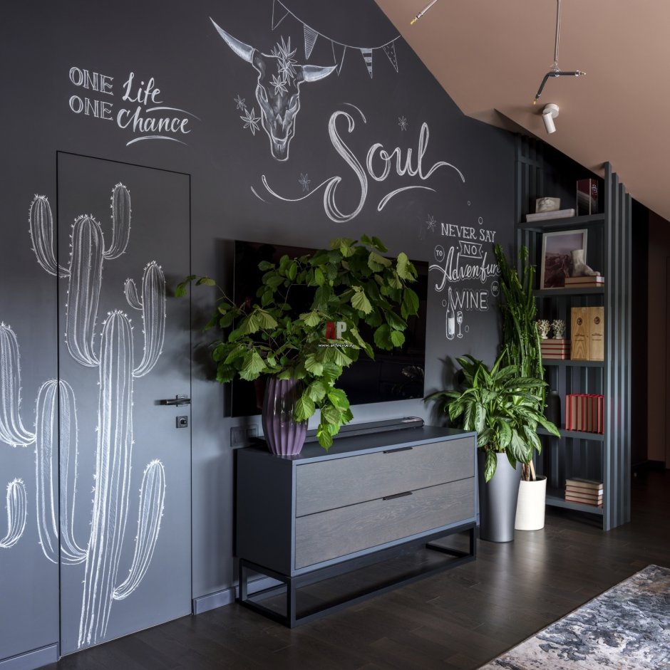 Декор молодежной зоны в интерьере