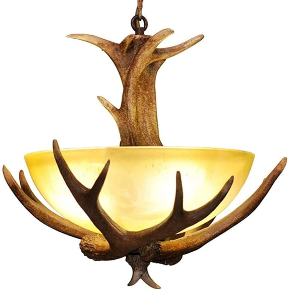 Люстра Faux Antler Chandelier