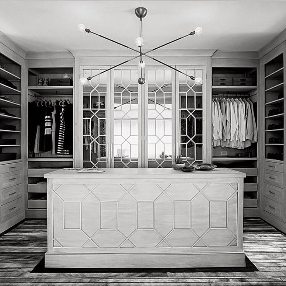 Classic walk-in в интерьере
