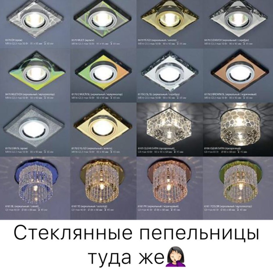 Лампочки для точечных светильников для натяжных потолков