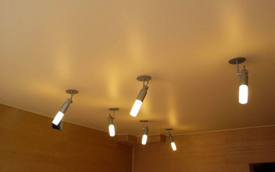 Сатиновый натяжной потолок