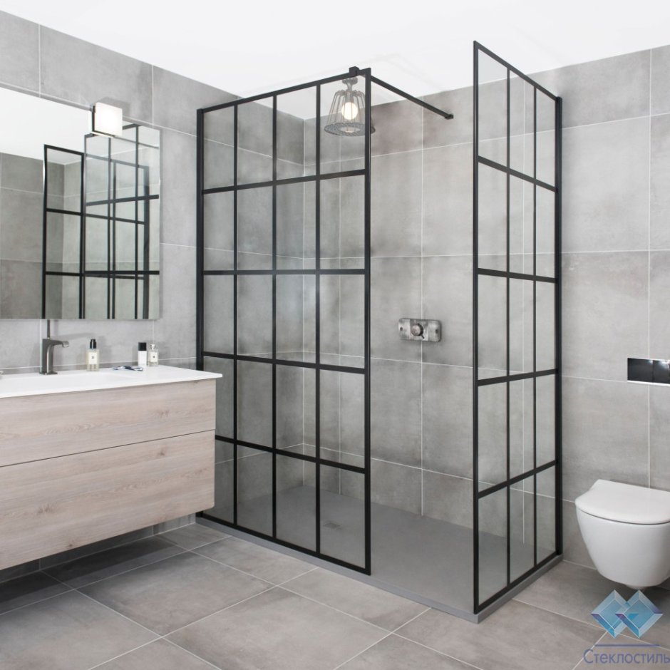 Перегородка душевая Loft