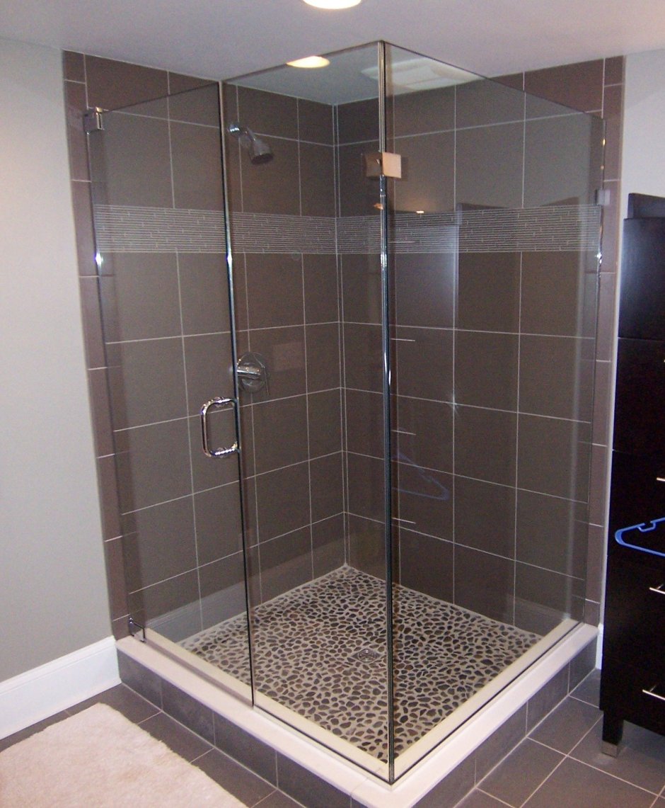 Душевая перегородка с поддоном 120х90