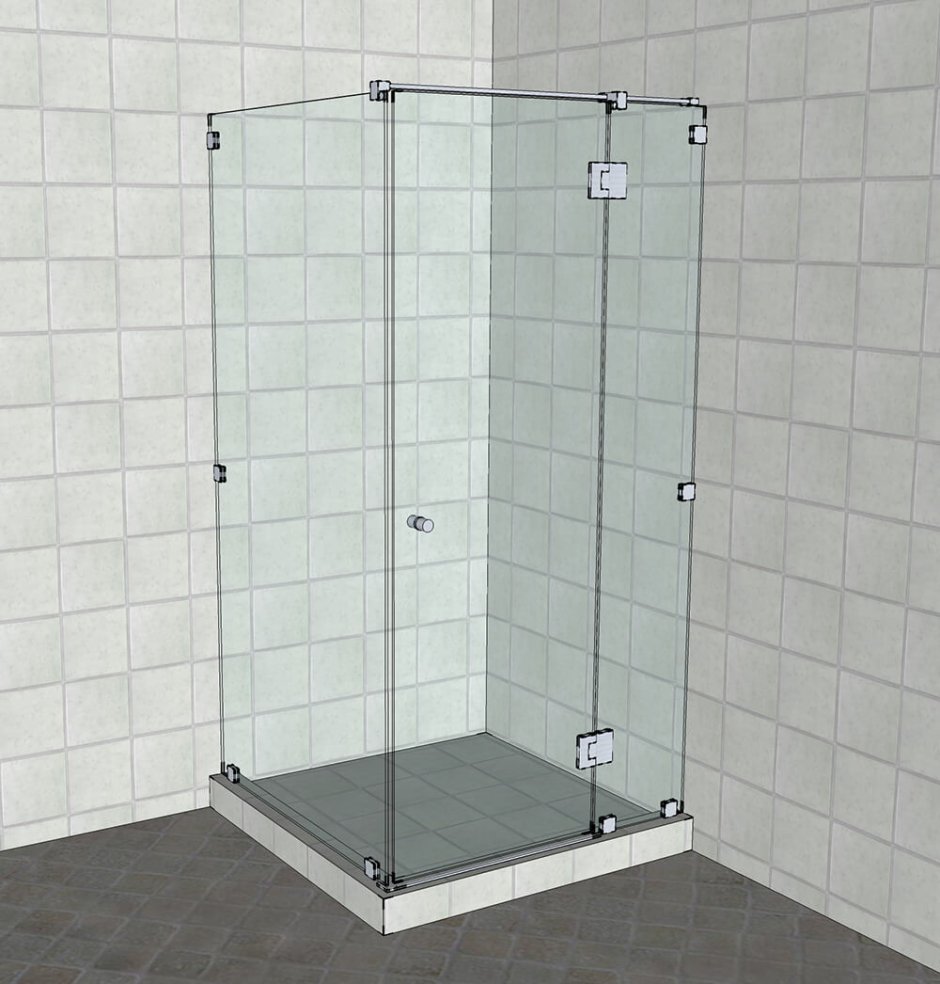 Душевая перегородка sole enter 100x190 *100см