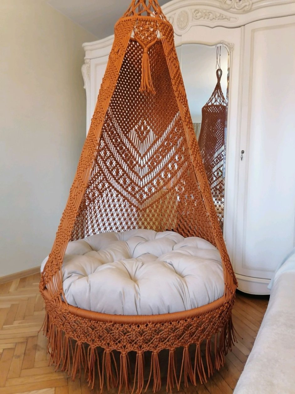 МК кресло-шатер ажурный бесплатно