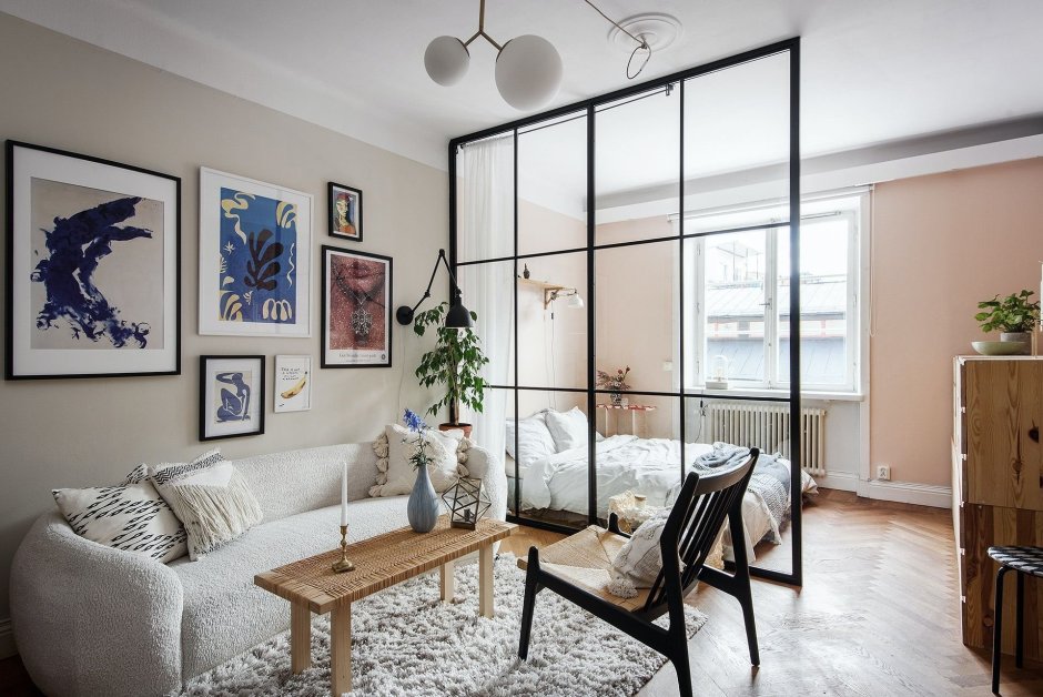 Стеклянные перегородки в квартире