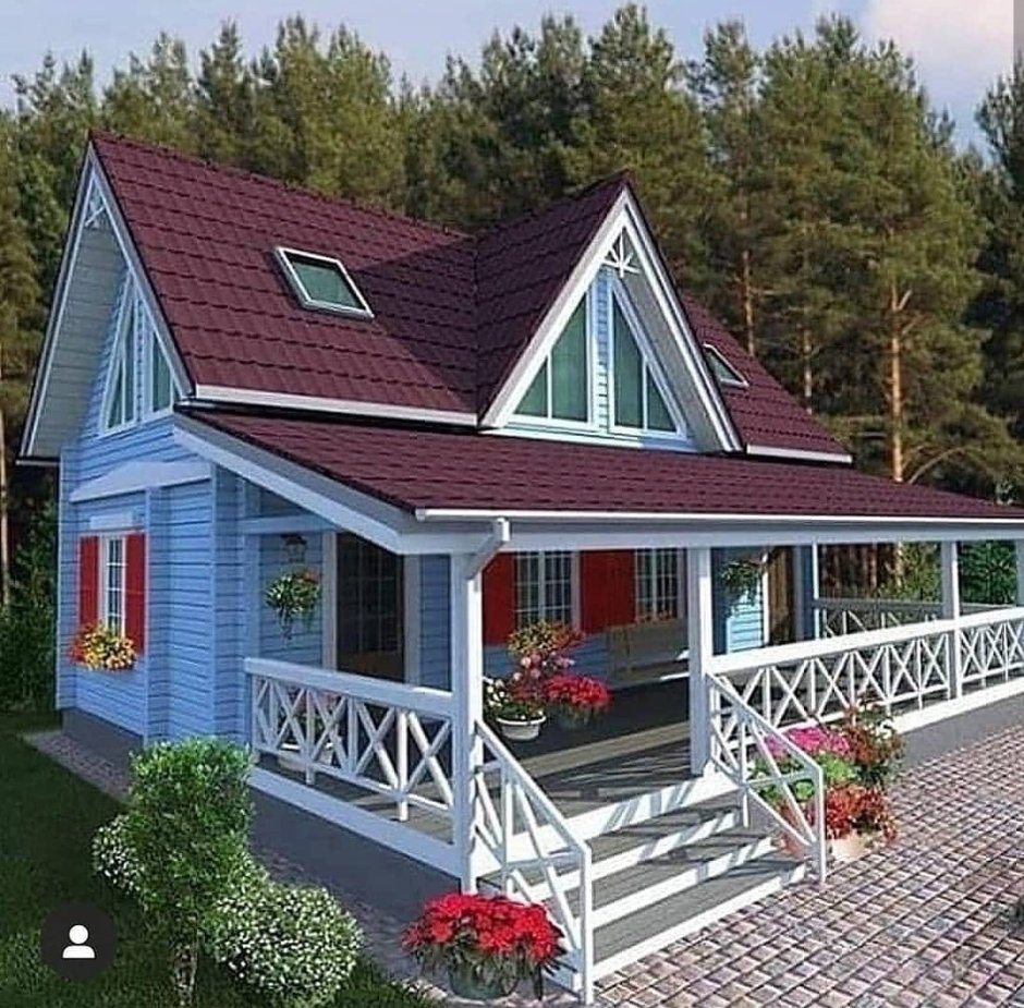 Пристройка к дому веранды