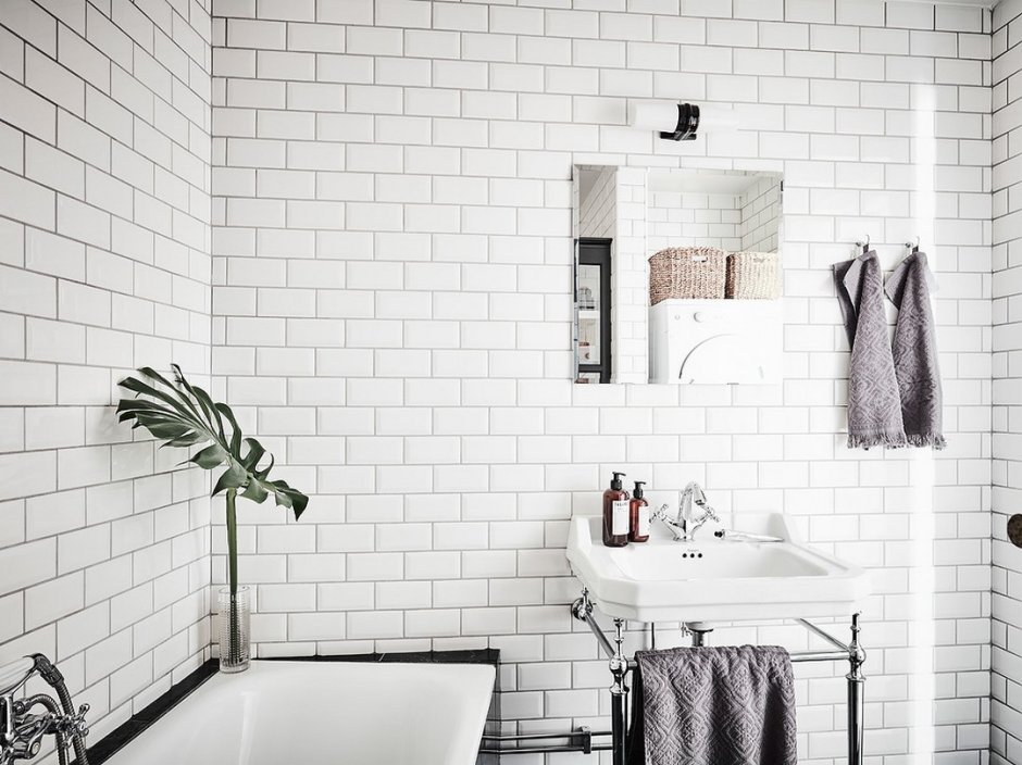 Corsa deco Plain Brick White