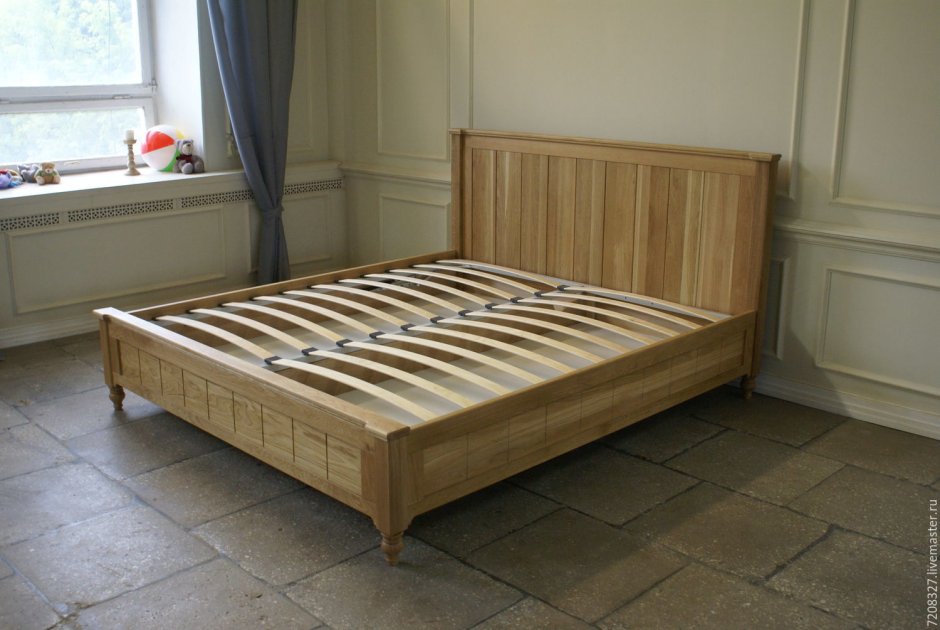 Кровать мати в2 массив дуба