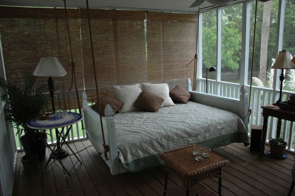 Спальное место на веранде