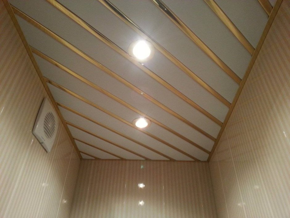 Потолок из пластиковых панелей