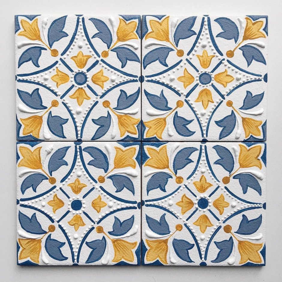 Плитка azulejo марокканский стиль