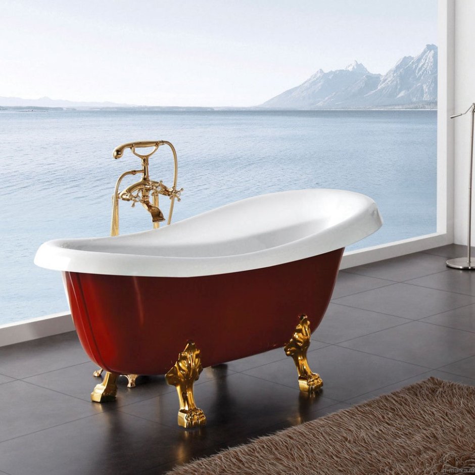 Ванна акриловая отдельностоящая BELBAGNO bb04