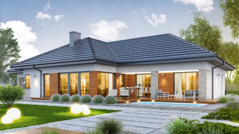 Архон проекты одноэтажных домов