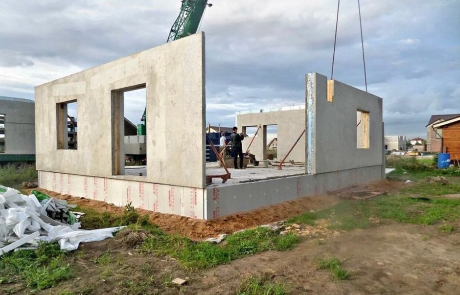 Дома из железобетонных панелей