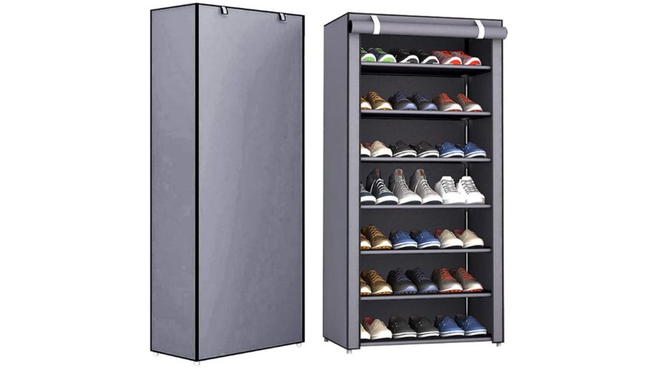 Тканевый стеллаж для обуви Shoe Cabinet 8238