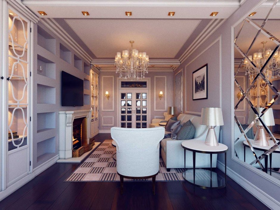 Вилла Неоклассика интерьер Turri