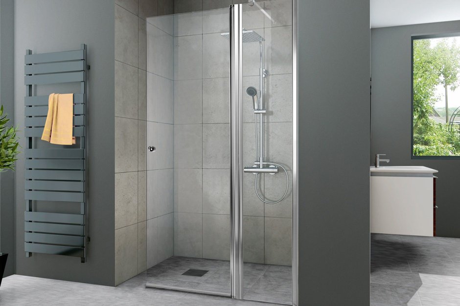 Душевая кабина HSK walk in 1400x1000