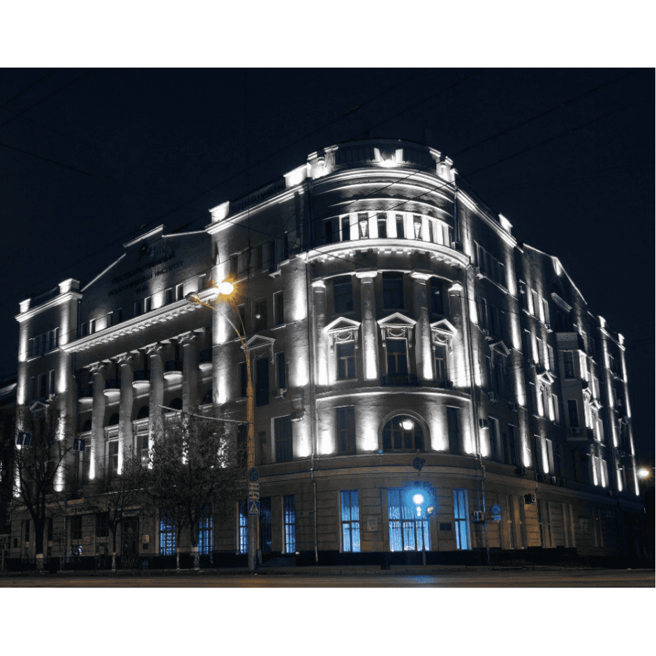 Архитектурное освещение фасадов зданий