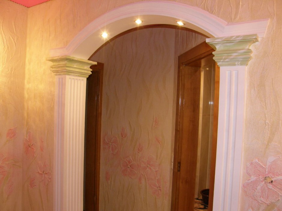 Гипсовые арки в квартире