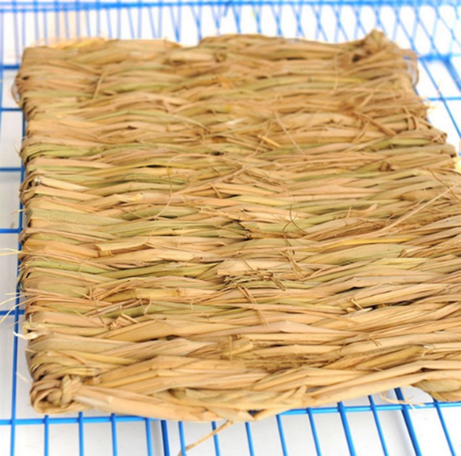 Коврик из соломы