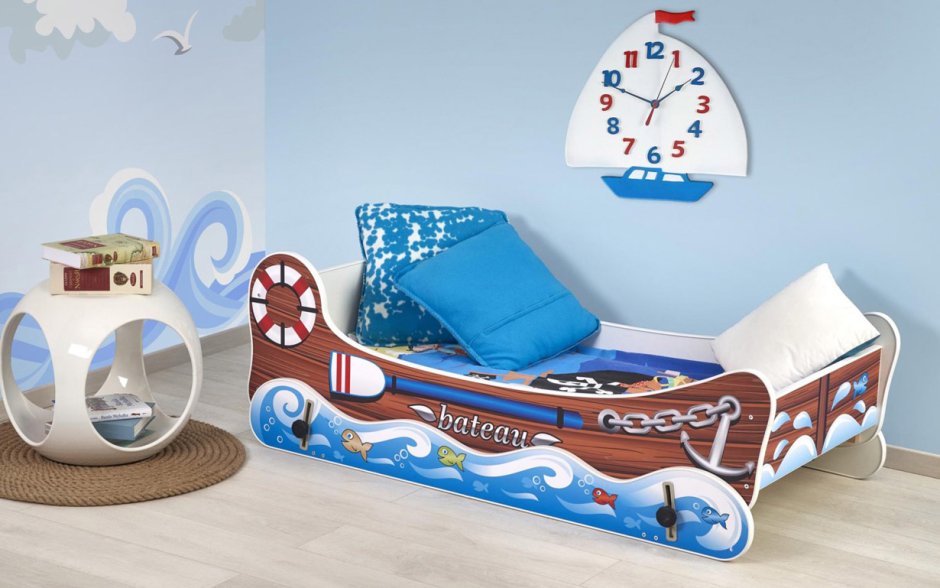 Детская мебель лодка