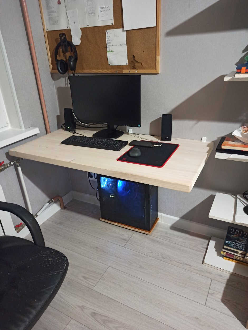 Computer Desk Rack