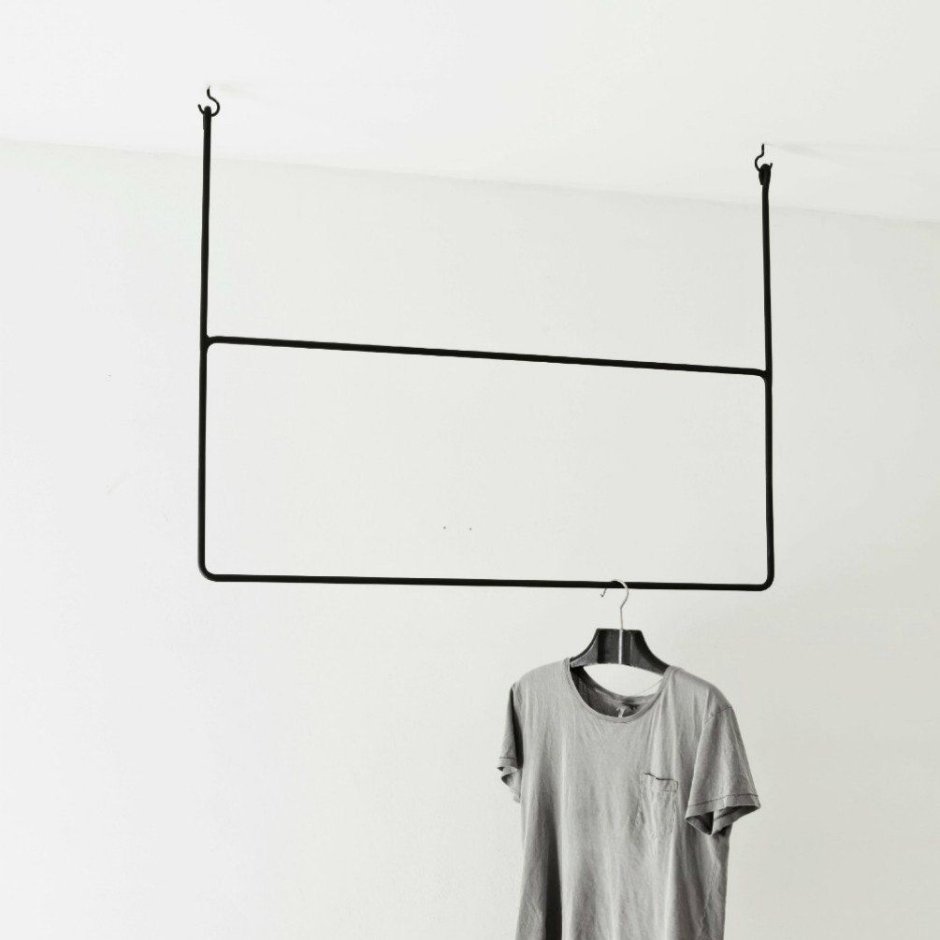 Вешалка-рейл потолочная