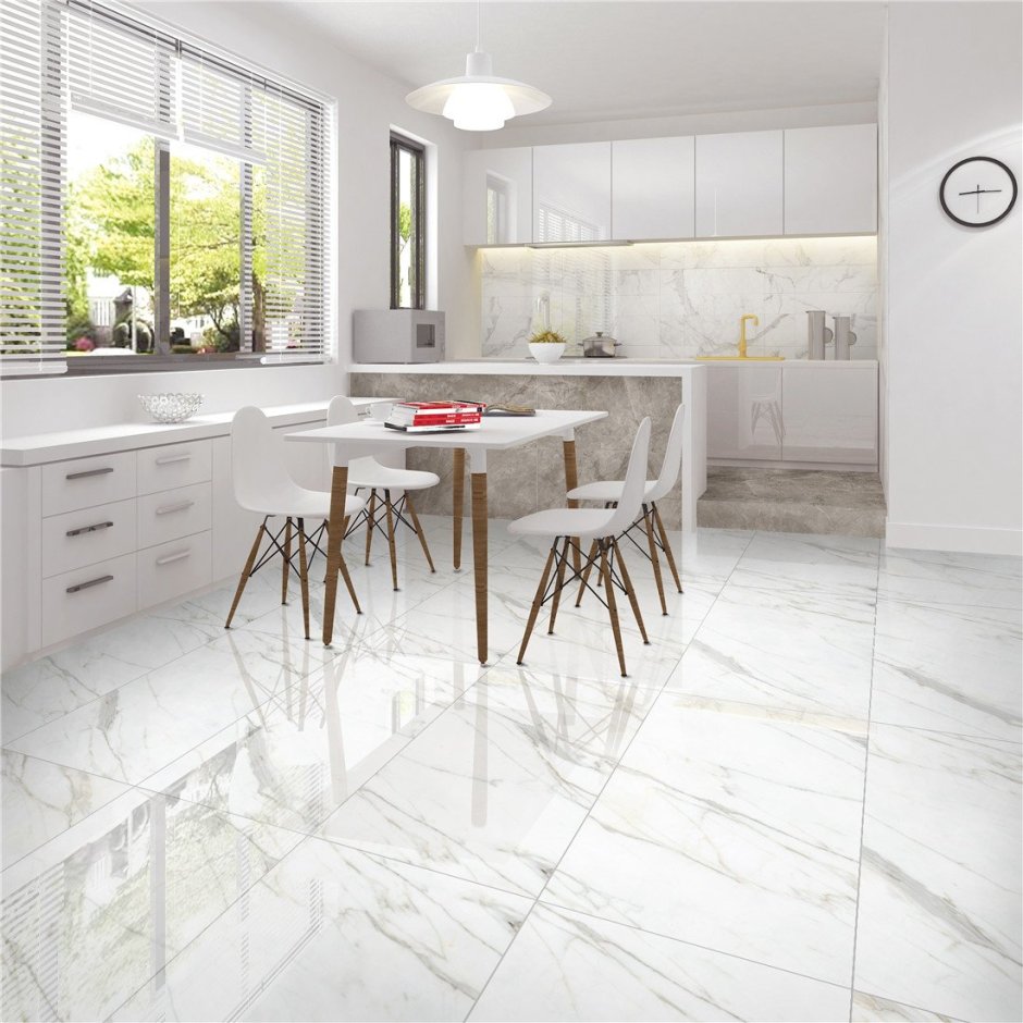 Керамогранит laparet Calacatta Superb белый 60x60