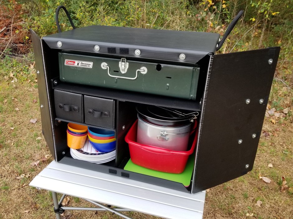 Kitchen Box for Camping