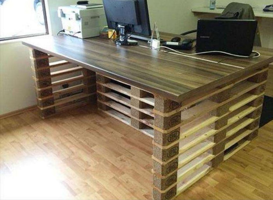 Офисная мебель из поддонов