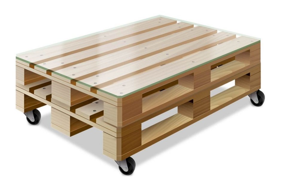 Стол поддонов с раздвижной системой