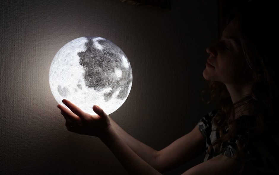 Ночник светильник Луна lunoo