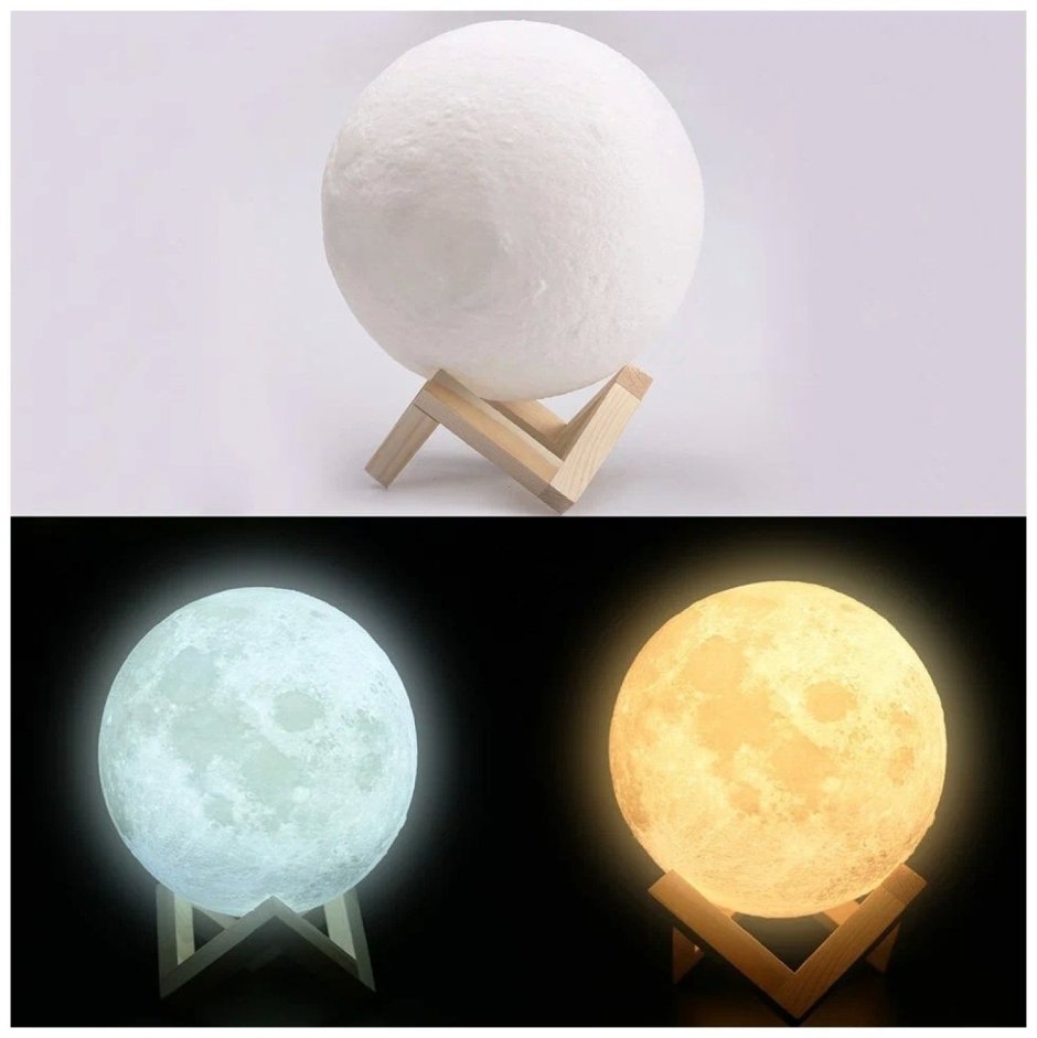 Ночник Луна Moon Lamp 12 см