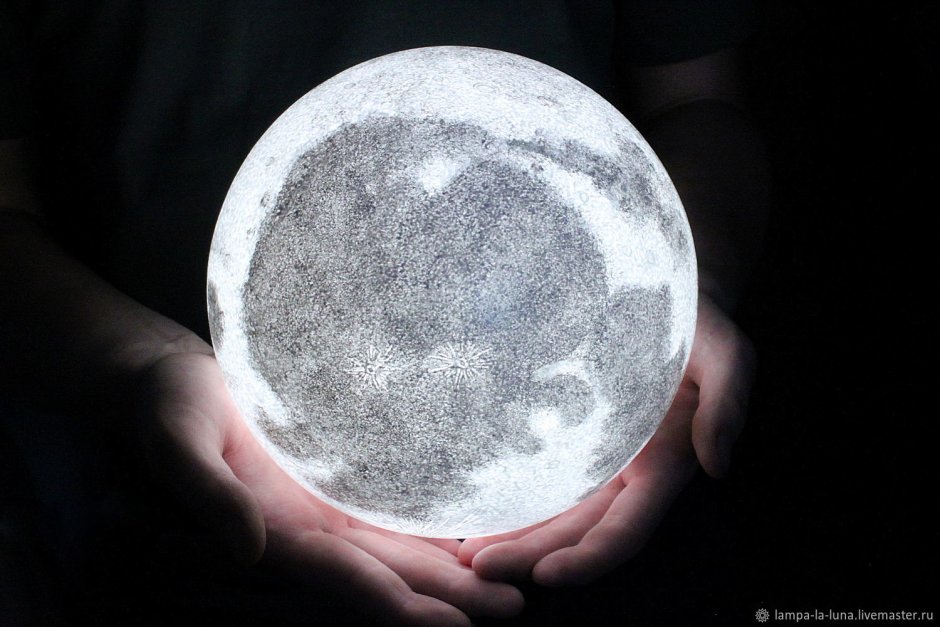 Светильник-ночник Луна 20 см