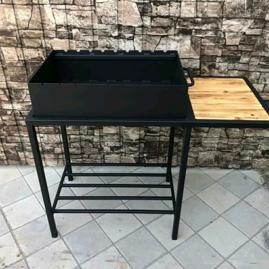 Мангал (41.8x37.4x45.5 см) Люкс-барбекю 2555842301