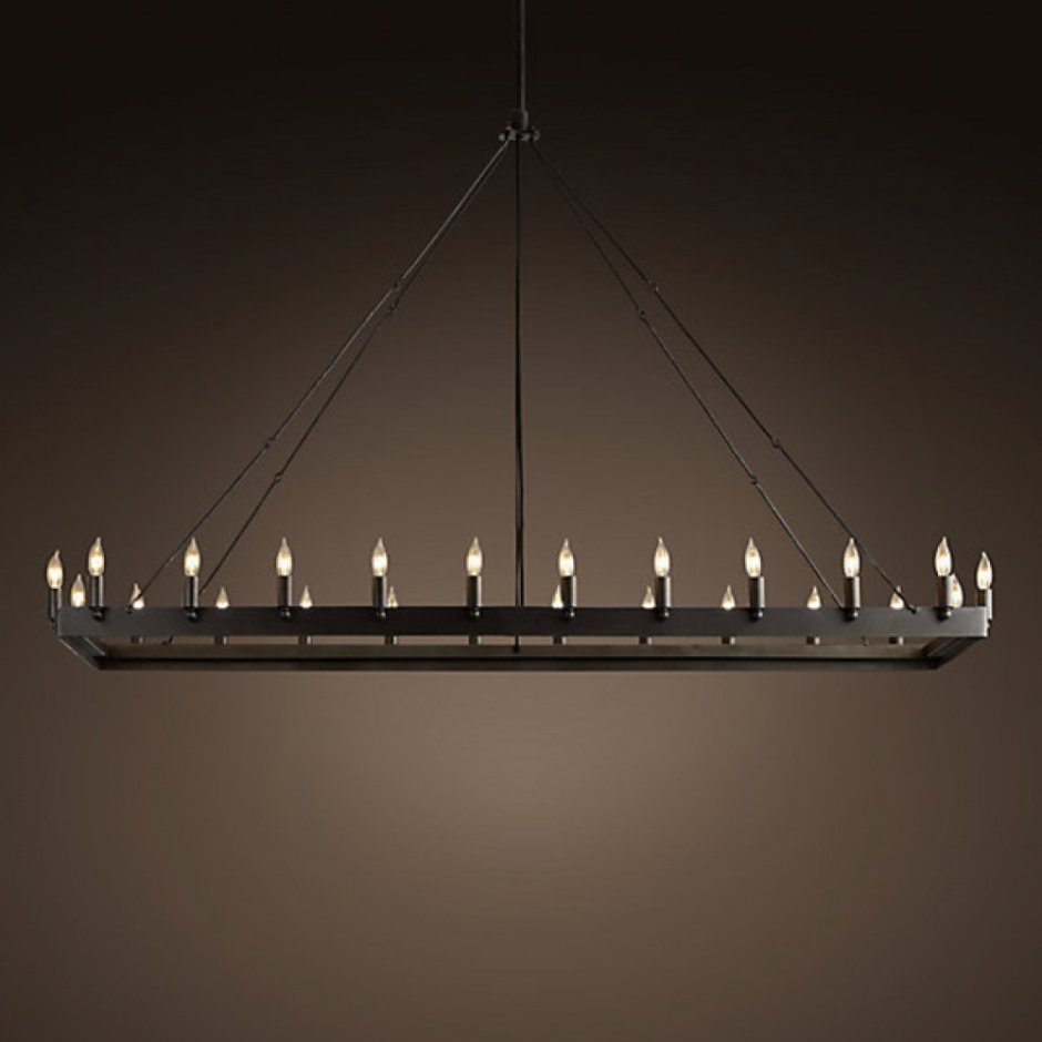 Люстра Loft Vintage Chandelier Camino Round 21