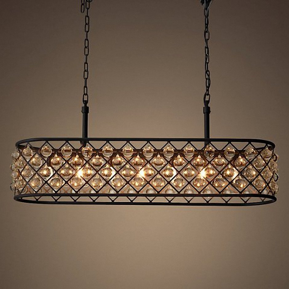 Люстра rh Spencer Hoop Chandelier