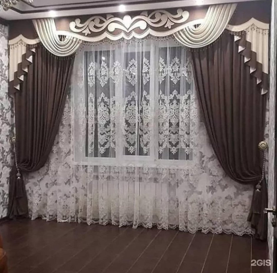 Красивые шторы для гостиной