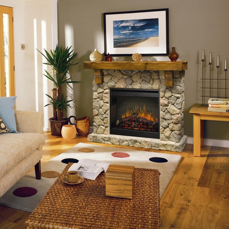 Электрический камин Dimplex Symphony 26 + портал Fieldstone