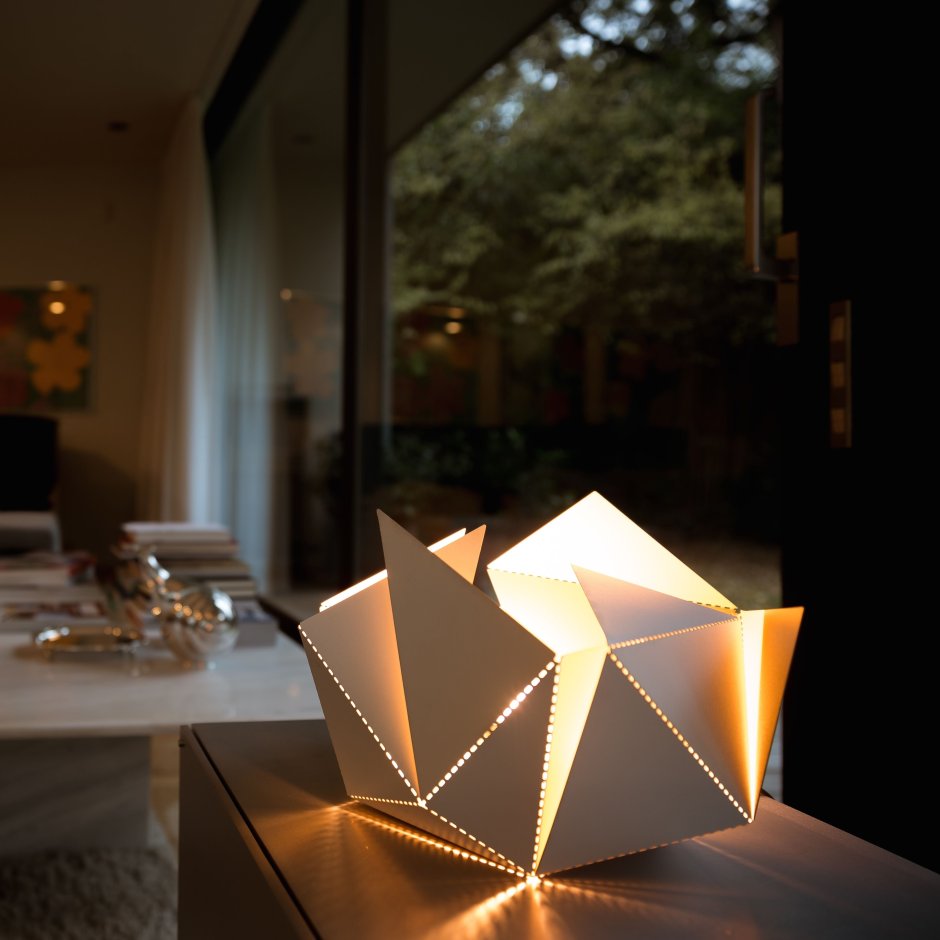 Origami decoration in Architecture