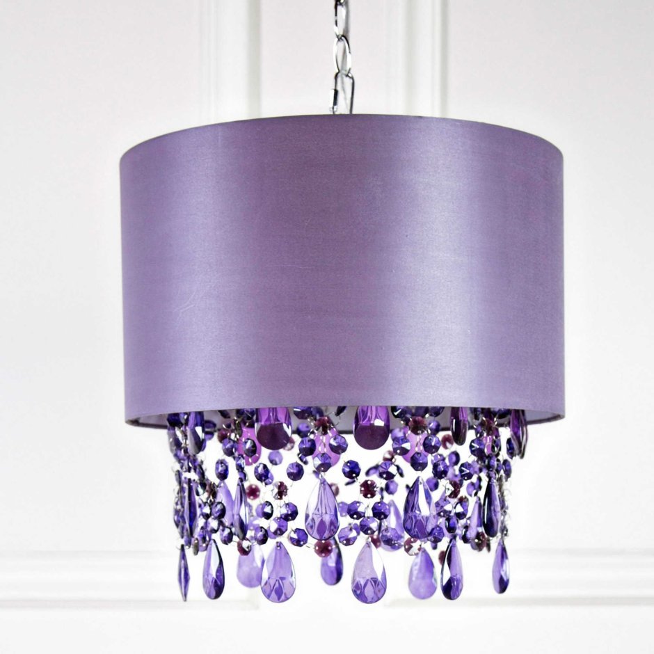 Бра сиреневые Luxury Purple Chandelier Crystal Chandeliers Abajur without lampshade