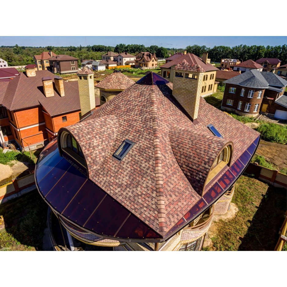 ТЕХНОНИКОЛЬ Shinglas многослойная черепица, джаз, коррида