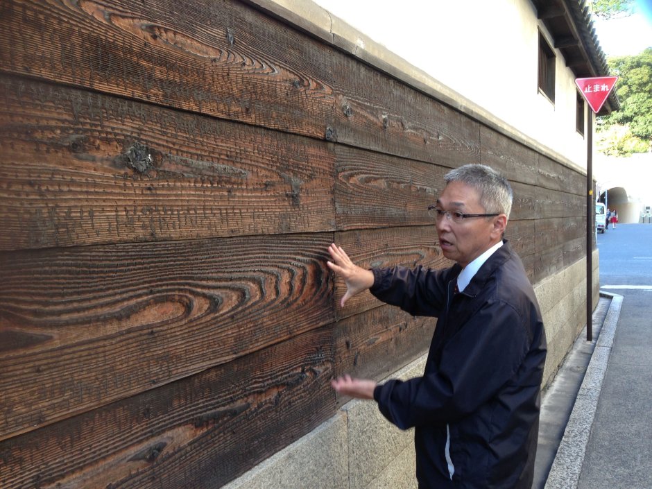 Shou Sugi ban забор