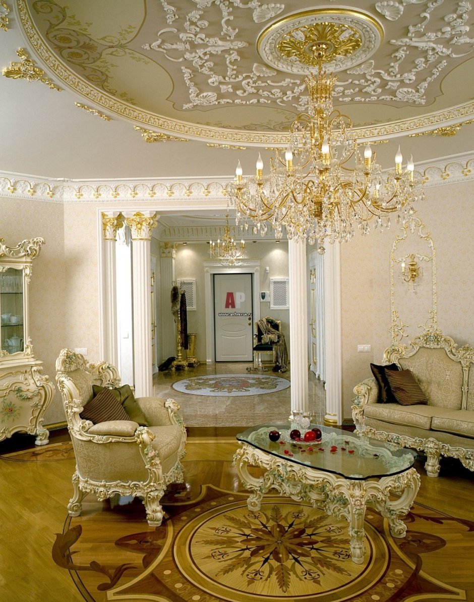 Гостиная Ампир Барокко
