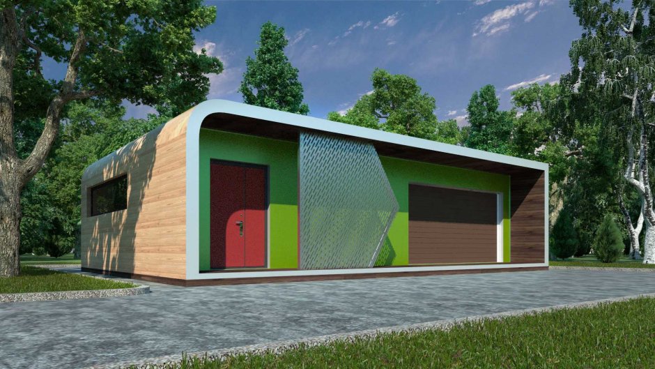 Баня из сендвичных панелей