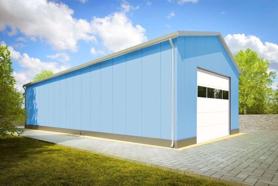 Бокс из сендвичных панелей