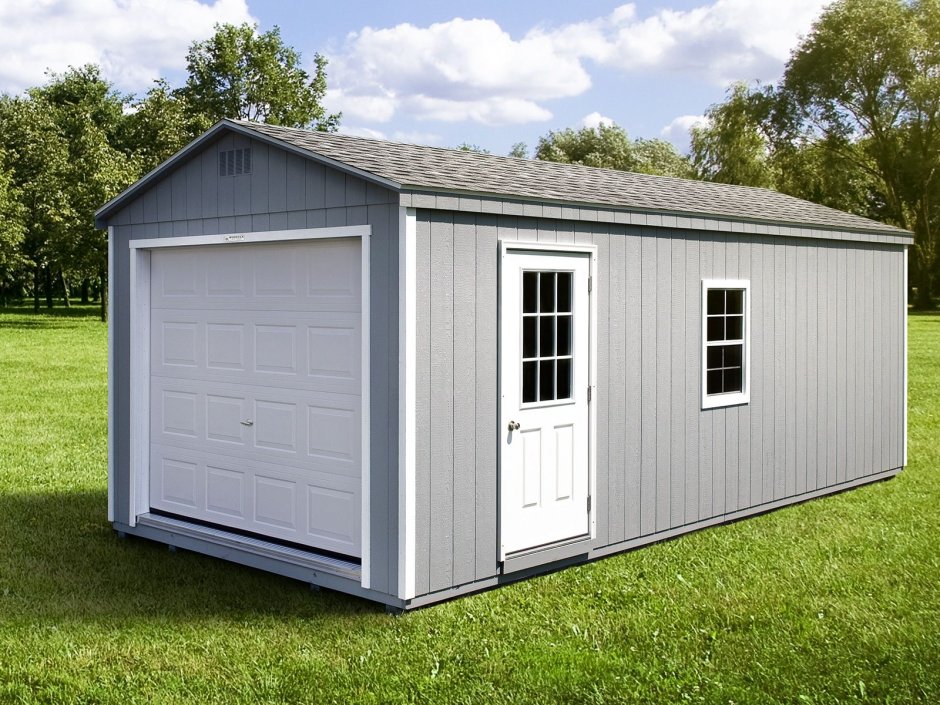 Модульные гараж-сарай