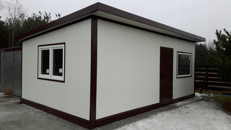 Дачный домик из сэндвич панелей